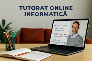 Pregătire ONLINE Informatică   Liceu, Bac & Programare (Clasele 9 12)