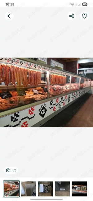 Vitrine frigorifice carmangerie