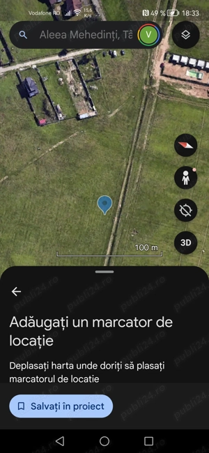 Vant teren in prelumgirea Aleea Mehedinti, Tg jiu case in vecinatate