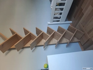 Vand biblioteca tip frunza