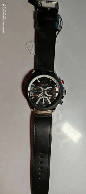 Ceas Curren cronograf nou  - imagine 5