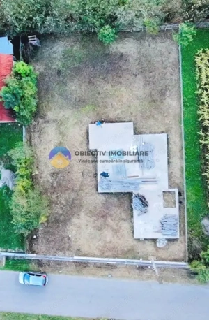TEREN cu temelie ciment  PANGARATI - STEJARU - imagine 3
