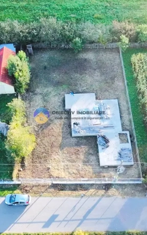 TEREN cu temelie ciment  PANGARATI - STEJARU - imagine 6