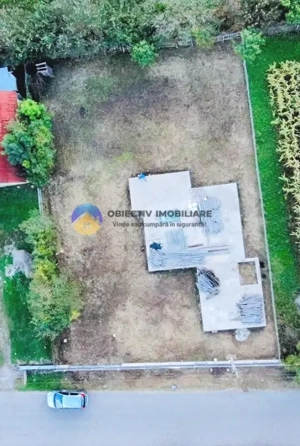 TEREN cu temelie ciment  PANGARATI - STEJARU - imagine 4