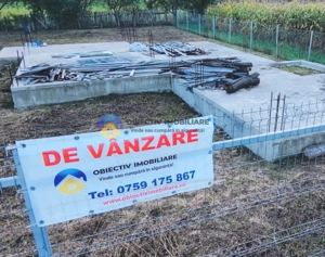TEREN cu temelie ciment  PANGARATI - STEJARU - imagine 11