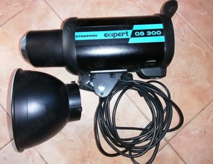 Vand blitz studio Dynaphos Expert 300 si doua softbox-uri