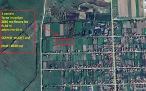 Terenuri intravilane 2880 mp Cermei fs.48 ml - 6350 euro - imagine 2