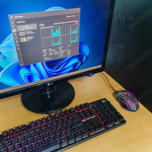 Unitate PC Intel i5 | 8GB RAM | SSD | Sursa 500W+ Monitor 22" + Tastatura + Mouse + WiFi - imagine 2