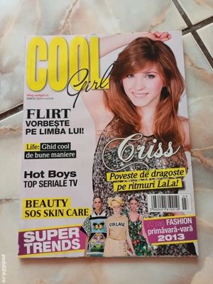 Vand revista Cool Girl martie 2013, cu Cristina Ciobanasu