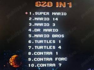 Joc pe televizor gen Terminator clona NES