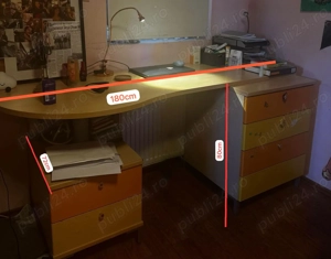 Birou colorat pentru copii 