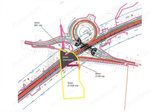Oportunitate investitie- teren extravilan suprafata de 41.356 mp in Ungheni - imagine 3