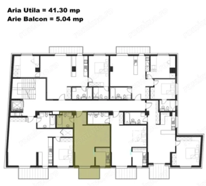 Apartament 1 camera, 41 mp, bucatarie inchisa, zona Dorobantilor - imagine 3