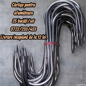 Cârlige pentru afumătoare 