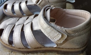 Sandale ortopedice, culoare -auriu, mărime 25