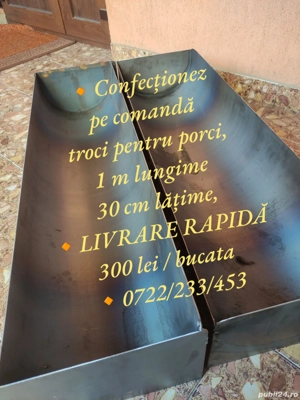 Troacă pentru porci 