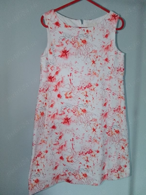 Rochie Zara Girls, bumbac, imprimeu floral, 122 cm