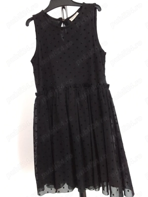 Rochie neagră Zara Girls casual collection 116 cm