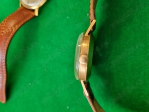 Doxa automatic, aur masiv 14k, swiss made, model rar - imagine 4