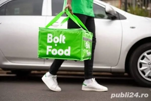Curier Bolt Food București   Program flexibil & câștiguri rapide