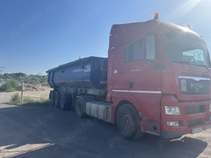 Ansamblu MAN TGX semiremorcă bena SCHWARZMULLER