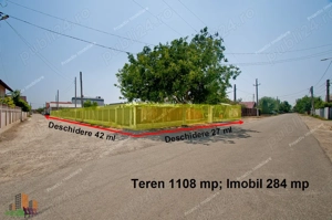 Imobil P+1E, 284mp, teren 1108 mp, deschidere mare pe 2 strazi, pozitie Centrala.