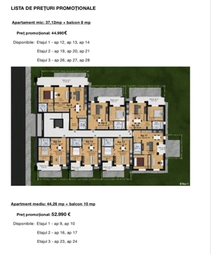 Proiect de apartamente noi cu 2-3 camere  - imagine 7