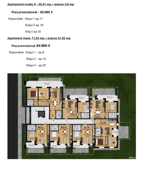 Proiect de apartamente noi cu 2-3 camere  - imagine 6