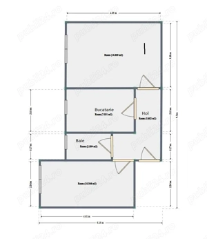 Apartament  2 camere decomandat - imagine 5