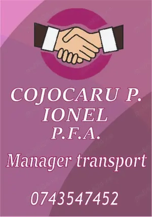Servicii Manager transport Brăila 