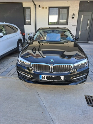 BMW 520d, 190cp, automată, sedan, culoare neagră