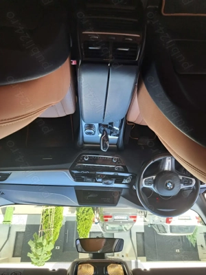  BMW 520d, 190cp, automată, sedan, culoare neagră - imagine 3