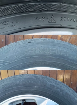 Jante originale Ford EDGE ca noi, si roti iarna M+S 235/60/18, DOT2017 - imagine 5