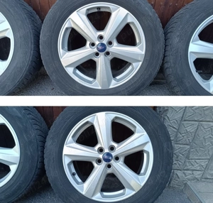 Jante originale Ford EDGE ca noi, si roti iarna M+S 235/60/18, DOT2017 - imagine 4