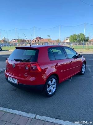 VW Golf 5 United Rosu 1.6 MPI 102 cp Mega Full Option Unicat 2008 TOP - imagine 7