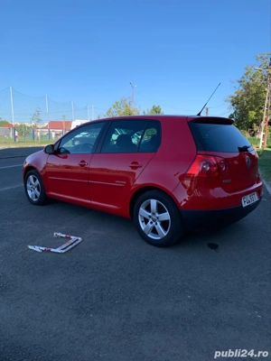 VW Golf 5 United Rosu 1.6 MPI 102 cp Mega Full Option Unicat 2008 TOP - imagine 8