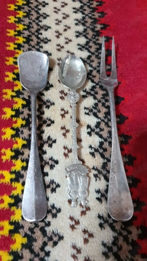 Lingurițe epocă argintate