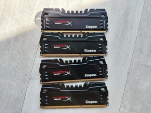 Kit Memorie Kingston HyperX 16GB, DDR3, 2400MHz, CL11, 1.5V, kit 4x4GB