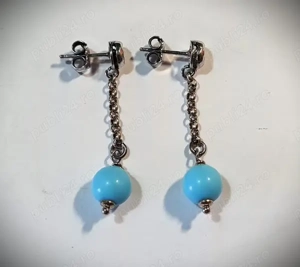 Pereche de cercei din argint, eleganti