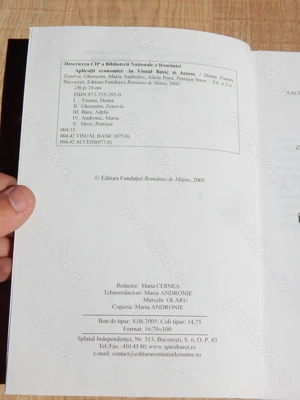 Aplicatii economice in Visual Basic si Access II 2005 D Fusaru - imagine 3