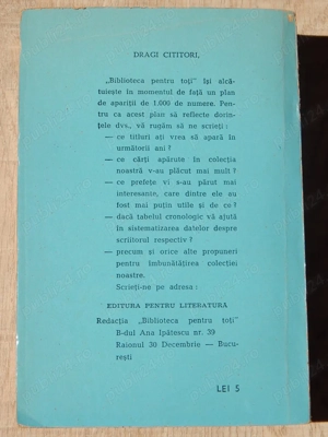 Antologia poeziei chineze clasice Biblioteca Pentru Toti 1963 - imagine 3