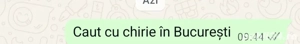 Caut cu chirie in București sc 2 soseaua pantelimon 