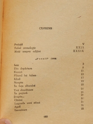 Floare si genune Panait Cerna BPT Editura pentru Literatura 1968 - imagine 5