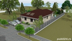 Duplex în Moșnița Nouă(Albina),58 mp utili,80(constr),la cheie,250 mp teren,99000 !  Comision 0%! - imagine 4