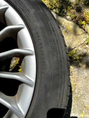 Jante Audi A4 B8 plus Cauciucuri  vara 225/50 R17 Nexen Nfera XL - imagine 2