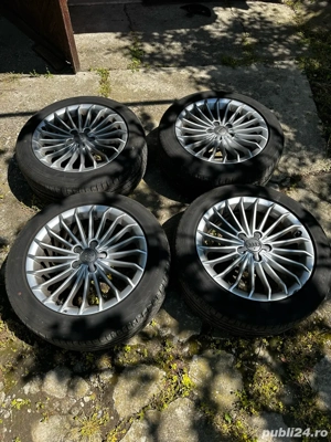 Jante Audi A4 B8 plus Cauciucuri  vara 225/50 R17 Nexen Nfera XL - imagine 5