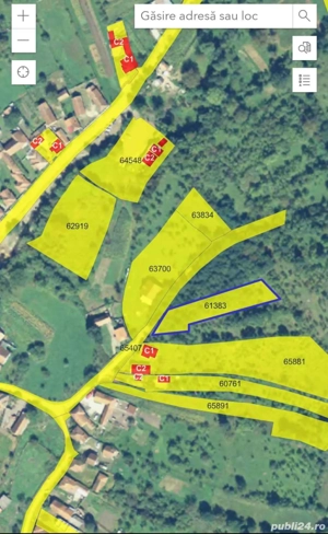 Teren extravilan - 1686 mp - imagine 3