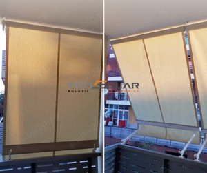 Copertină verticala balcon, copertină retractabila ZALAU - imagine 3
