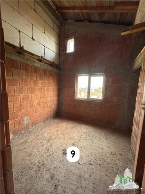 Vila duplex 4 camere 100mp, la rosu, cu toate utilitatile, 253mp teren, in Domnesti, la 5 minute de  - imagine 8