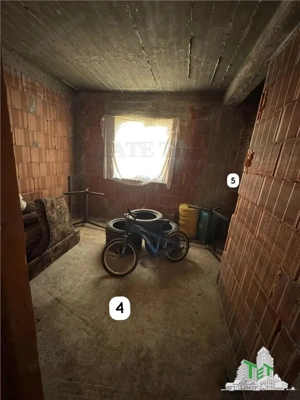 Vila duplex 4 camere 100mp, la rosu, cu toate utilitatile, 253mp teren, in Domnesti, la 5 minute de  - imagine 7